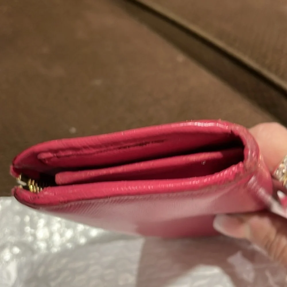 Prada Pink Women's Wallet L shape comes with COA offers are great!